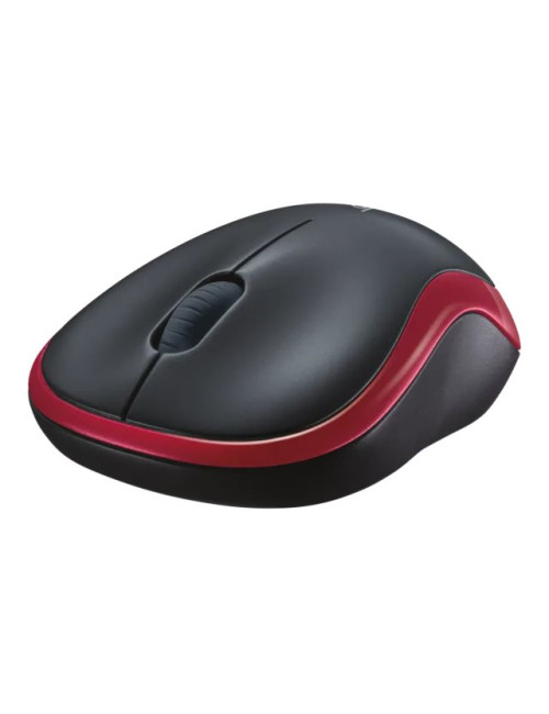 Logitech | Mouse | M185 | Wireless | Red