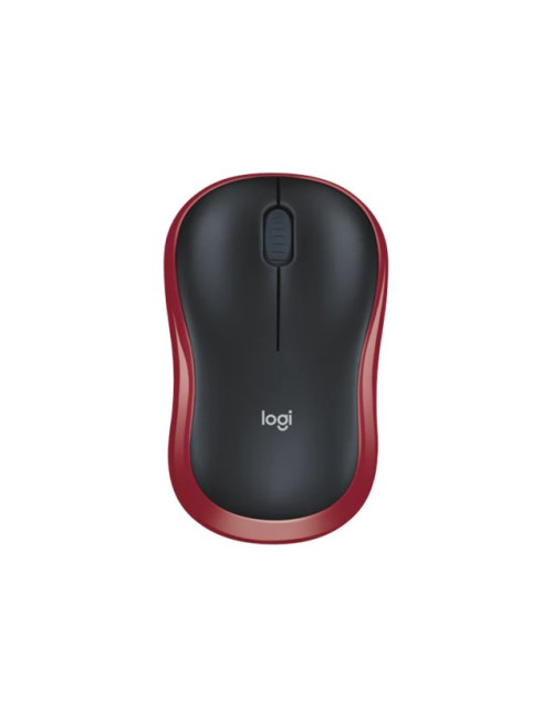 Logitech | Mouse | M185 | Wireless | Red