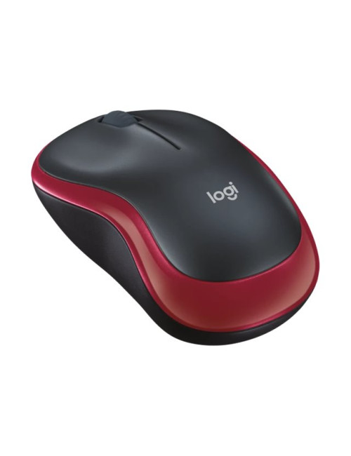 Logitech | Mouse | M185 | Wireless | Red