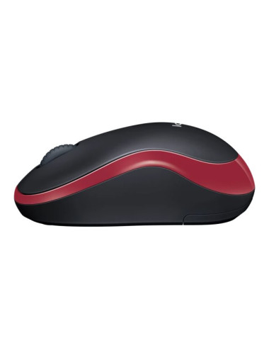 Logitech | Mouse | M185 | Wireless | Red