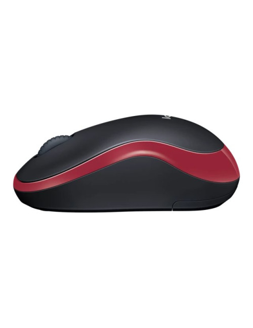 Logitech | Mouse | M185 | Wireless | Red