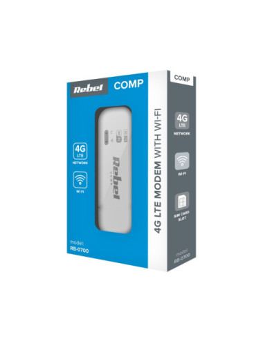 Rebel 4G Modem (White)