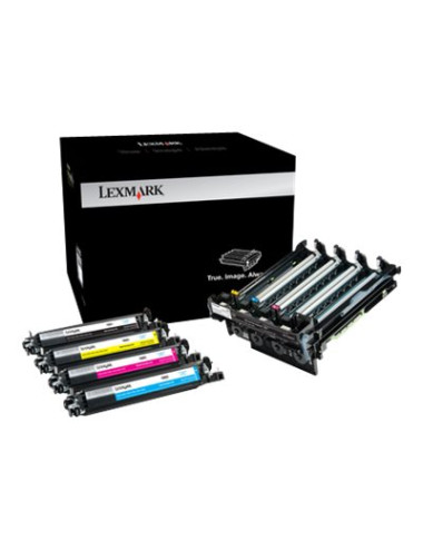 Lexmark 70C0Z50 | 700Z5 Black and Colour Imaging Kit | Imaging Kit | Black, Cyan, Magenta, Yellow