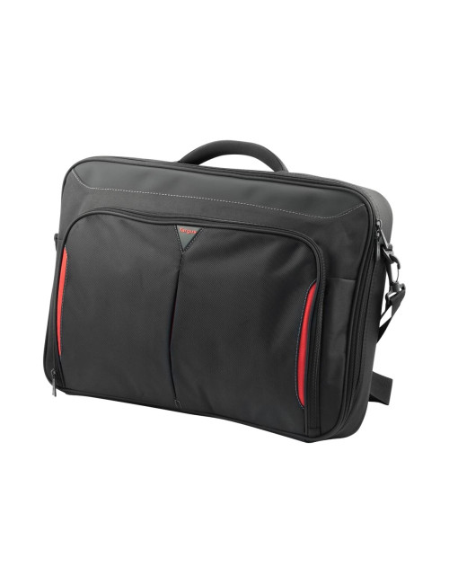 Targus | CN418EU | Clamshell Laptop Bag | Briefcase | Black/Red | 17-18 " | Shoulder strap