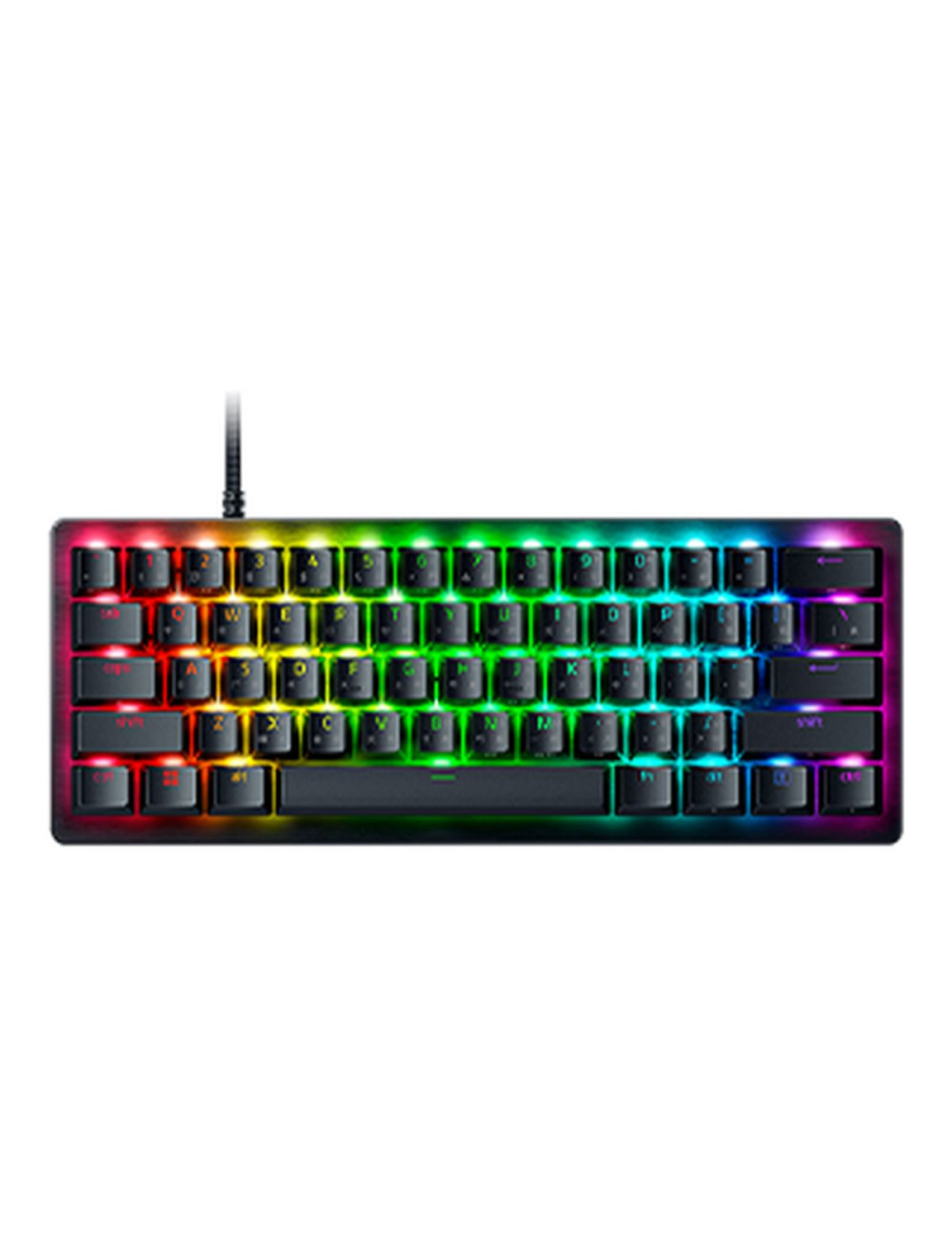 Razer | Mini Gaming Keyboard | Huntsman V3 Pro | Gaming Keyboard | Wired | Nordic | Black | Analog Optical