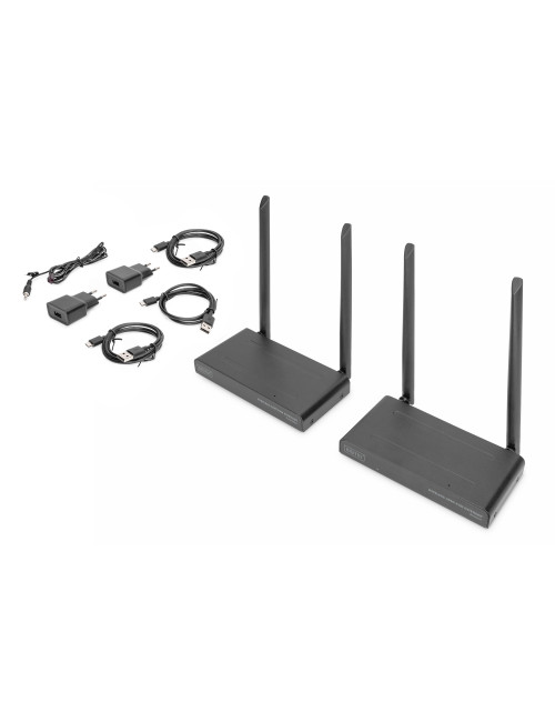 Digitus | Wireless HDMI KVM Extender Set, 200 m | DS-55321