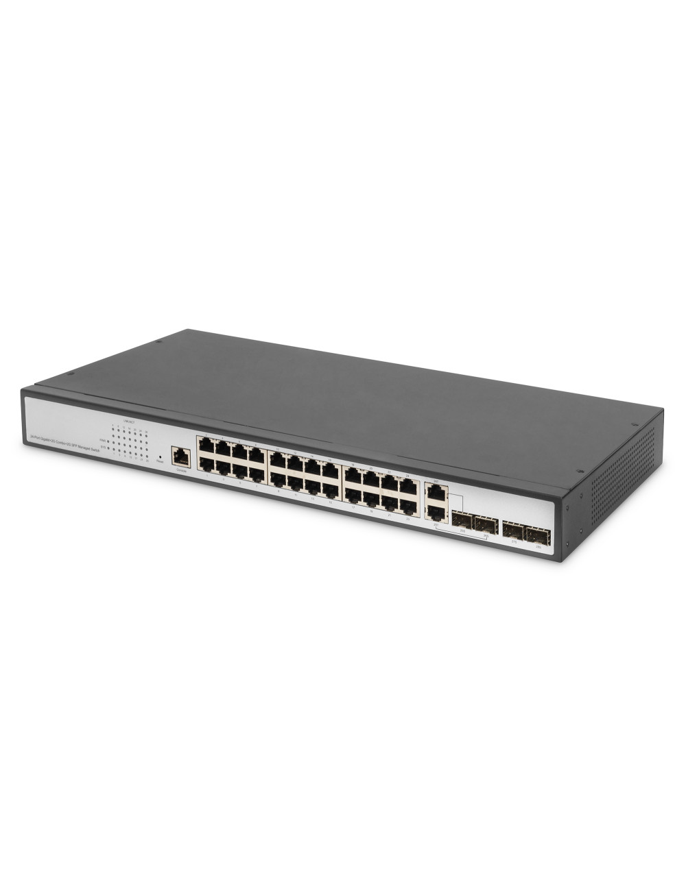 Digitus 24-Port Gigabit Switch | DN-80221-3 | Managed L2 | Desktop/Wall-mountable