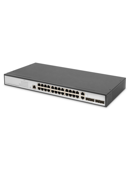Digitus 24-Port Gigabit Switch | DN-80221-3 | Managed L2 | Desktop/Wall-mountable