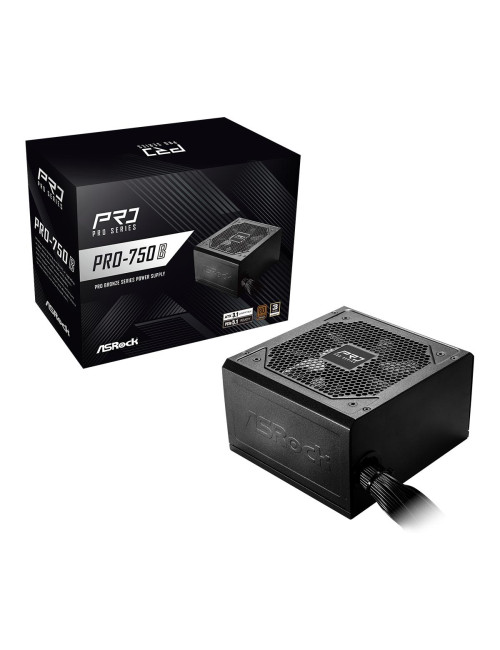 Power Supply|ASROCK|ATX|PC|100 - 240 V|750 W|PRO-750B