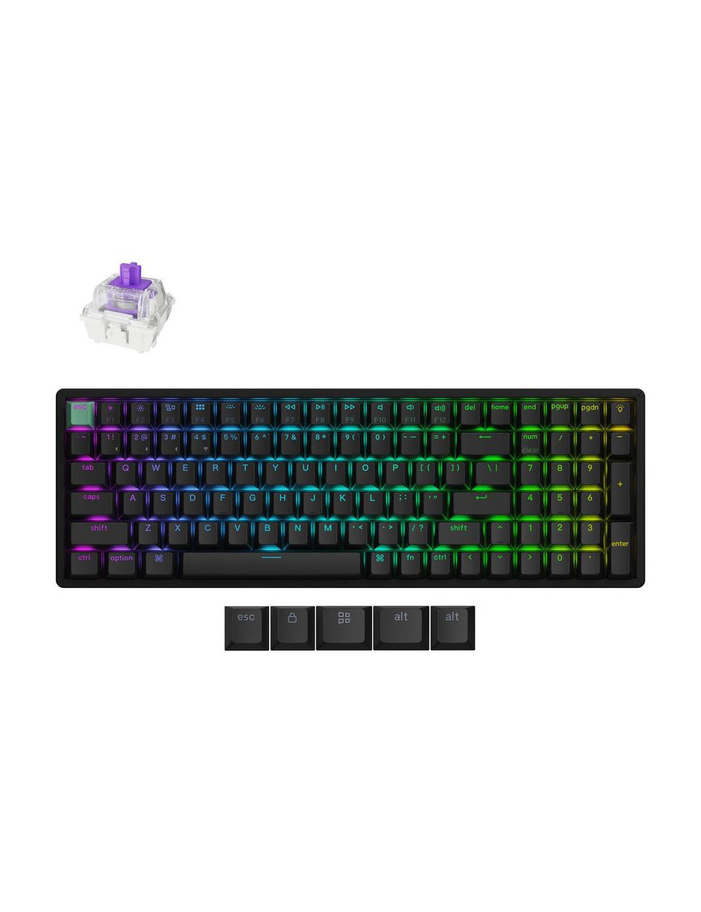 KEYBOARD WRL K4 HE STANDARD ED/BLACK K4H-J1 KEYCHRON