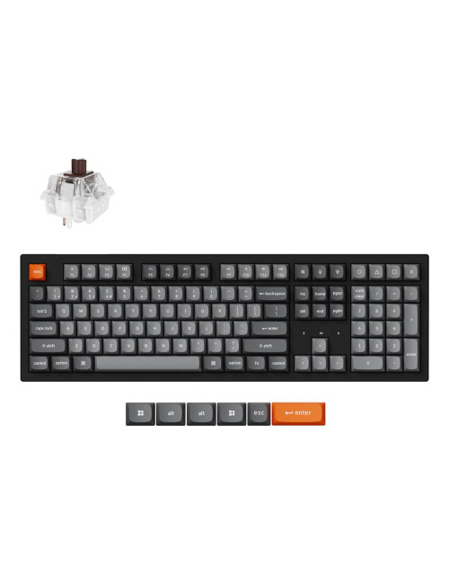 KEYBOARD WRL K10 MAX RGB/BLACK K10M-H3 KEYCHRON