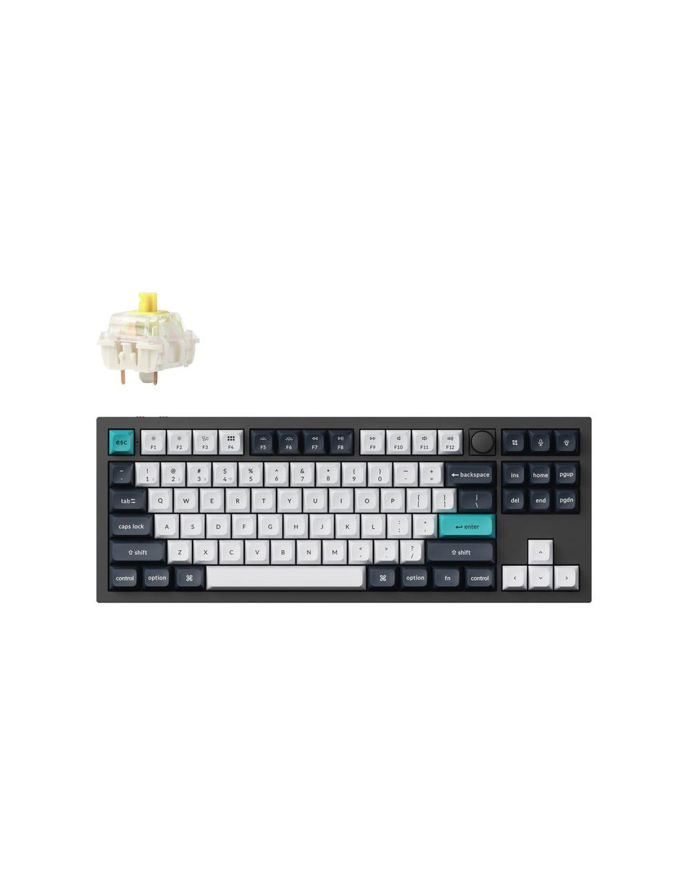 KEYBOARD WRL Q3 MAX RGB/CARBON BLACK Q3M-M4 KEYCHRON
