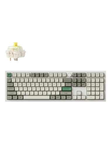 KEYBOARD WRL Q6 MAX RGB/SHELL WHITE Q6M-P4 KEYCHRON