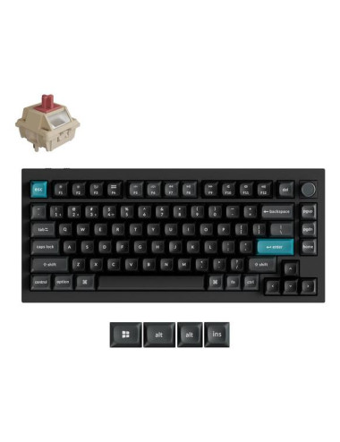 KEYBOARD WRL Q1 ULTRA/BLACK Q1U-M1 KEYCHRON