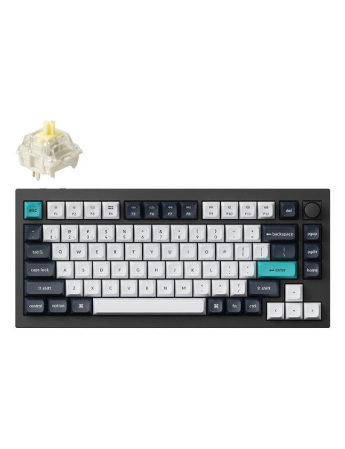 KEYBOARD WRL Q1 MAX RGB/CARBON BLACK Q1M-M4 KEYCHRON