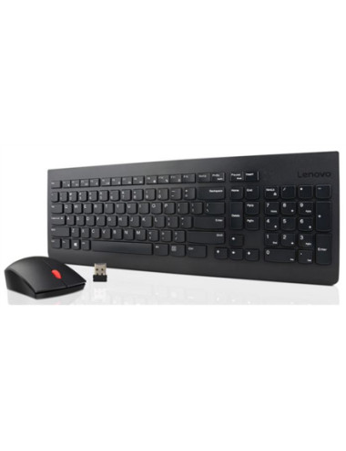 Lenovo | Essential | Essential Wireless Keyboard and Mouse Combo - US English with Euro symbol | Keyboard and Mouse Set | Wirele