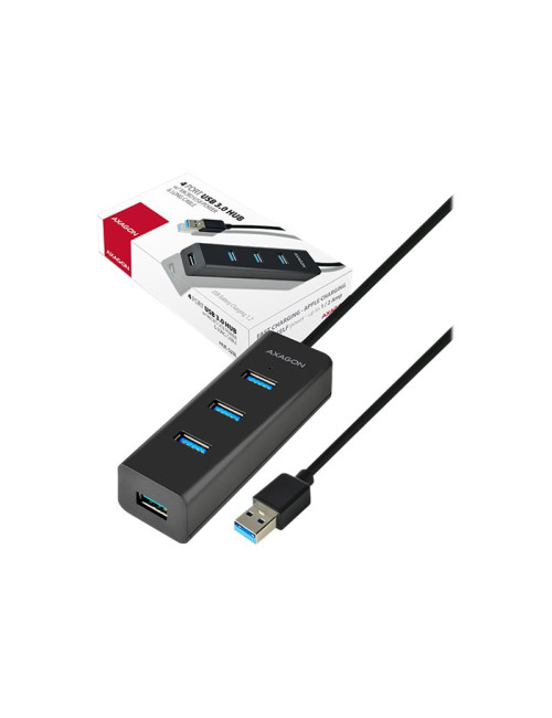 AXAGON HUE-S2BL USB3.0 CHARGING hub