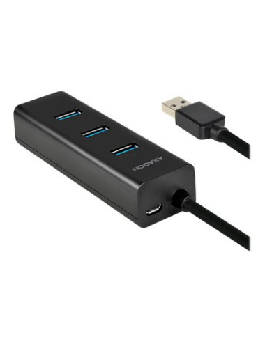 AXAGON HUE-S2BL USB3.0 CHARGING hub