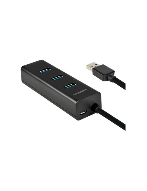 AXAGON HUE-S2BL USB3.0 CHARGING hub