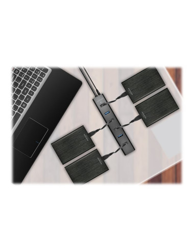 AXAGON HUE-SA7BP USB3.0 CHARGING hub