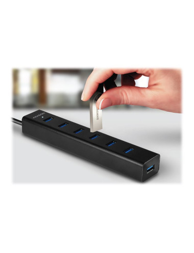 AXAGON HUE-SA7BP USB3.0 CHARGING hub