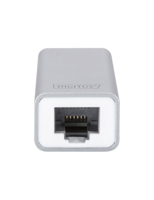 Digitus | USB Type C 3.0 Gigabit Ethernet Adapter 10/100/1000 Mbps | DN-3024 | USB Type-C to RJ45