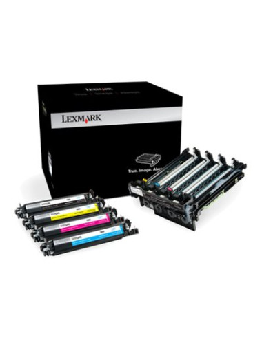 Lexmark 70C0Z50 | 700Z5 Black and Colour Imaging Kit | Imaging Kit | Black, Cyan, Magenta, Yellow