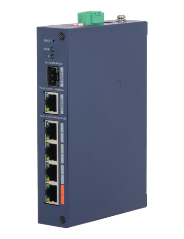 Switch|DAHUA|Switch type Managed|Switch layer L2|Form factor Desktop|4xRJ-45 ports|RJ-45 Ports Type Fast Ethernet (10/100)|4xFas