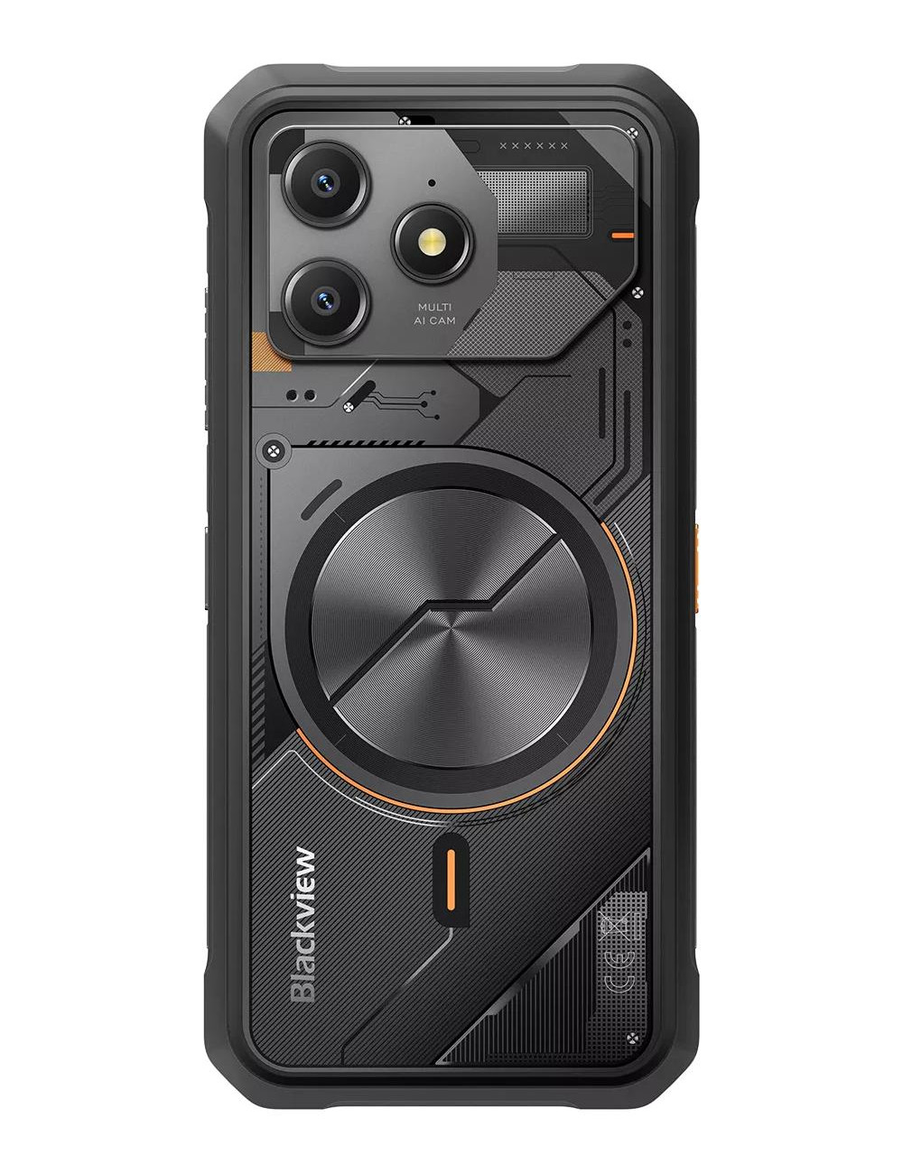 MOBILE PHONE FORT 100/8/128GB BLACK BLACKVIEW