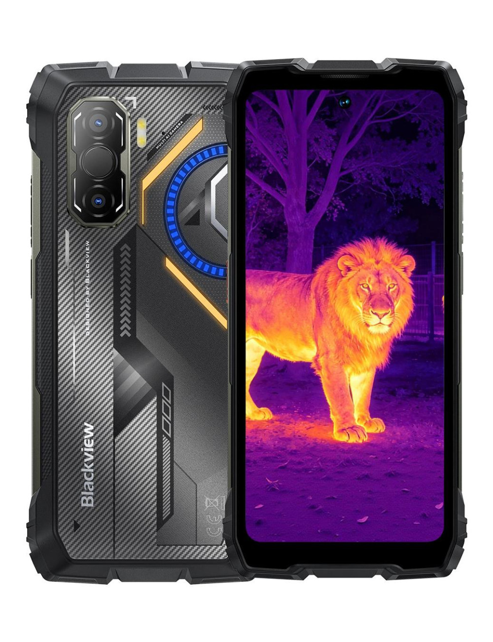 MOBILE PHONE ROCK 3/8/256GB BLACK BLACKVIEW