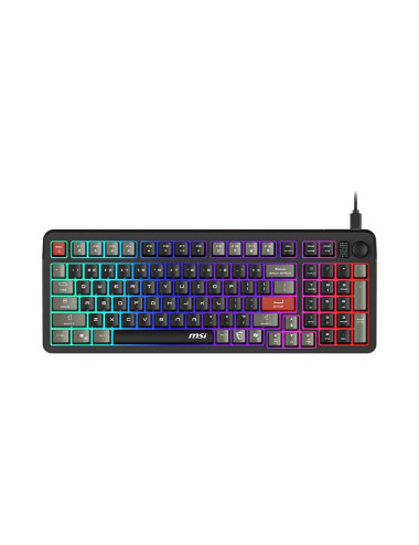 KEYBOARD GAMING BLACK US/FORGE GK110 US MSI