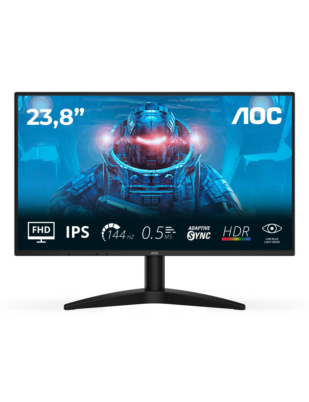 LCD Monitor|AOC|23.8 "|1920 x 1080 pixels|Full HD|Native aspect ratio 16:9|LED|Flat|24B36X