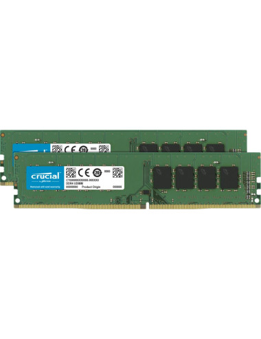 MEMORY DIMM 16GB PC25600 DDR4/KIT2 CT2K8G4DFRA32A CRUCIAL