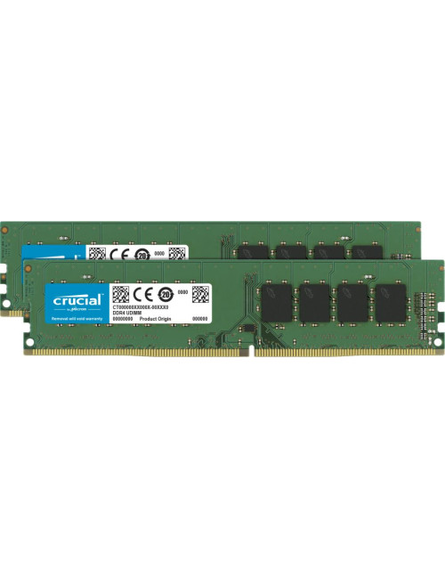 MEMORY DIMM 16GB PC25600 DDR4/KIT2 CT2K8G4DFRA32A CRUCIAL