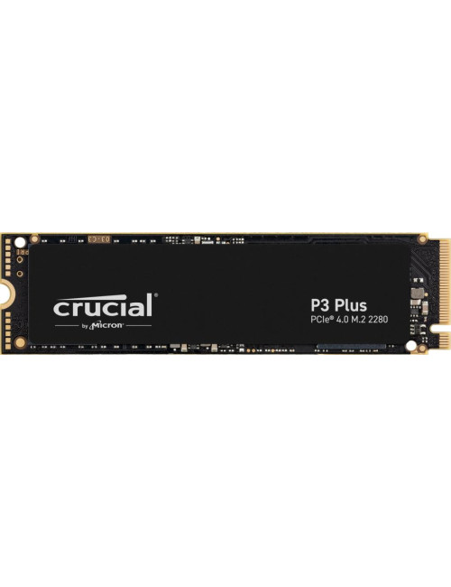 SSD|CRUCIAL|P3 Plus|1TB|M.2|NVMe|3D NAND|Write speed 3600 MBytes/sec|Read speed 5000 MBytes/sec|TBW 220 TB|MTBF 1500000 hours|CT