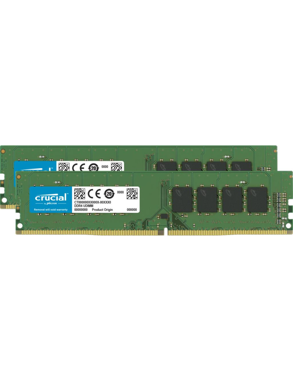 MEMORY DIMM 32GB PC25600 DDR4/KIT2 CT2K16G4DFRA32A CRUCIAL