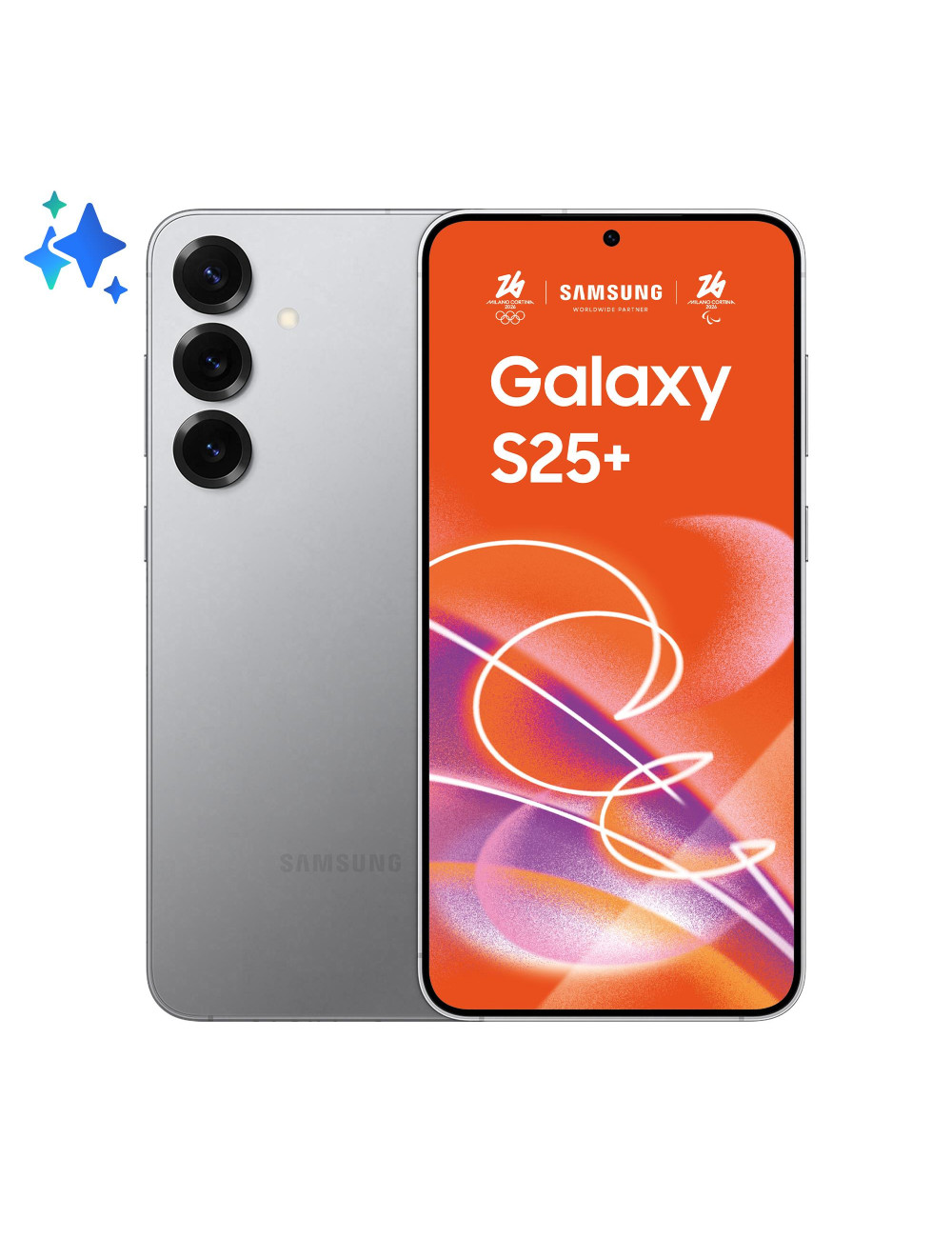 MOBILE PHONE GALAXY S25+/512GB SILVER SM-S936B SAMSUNG