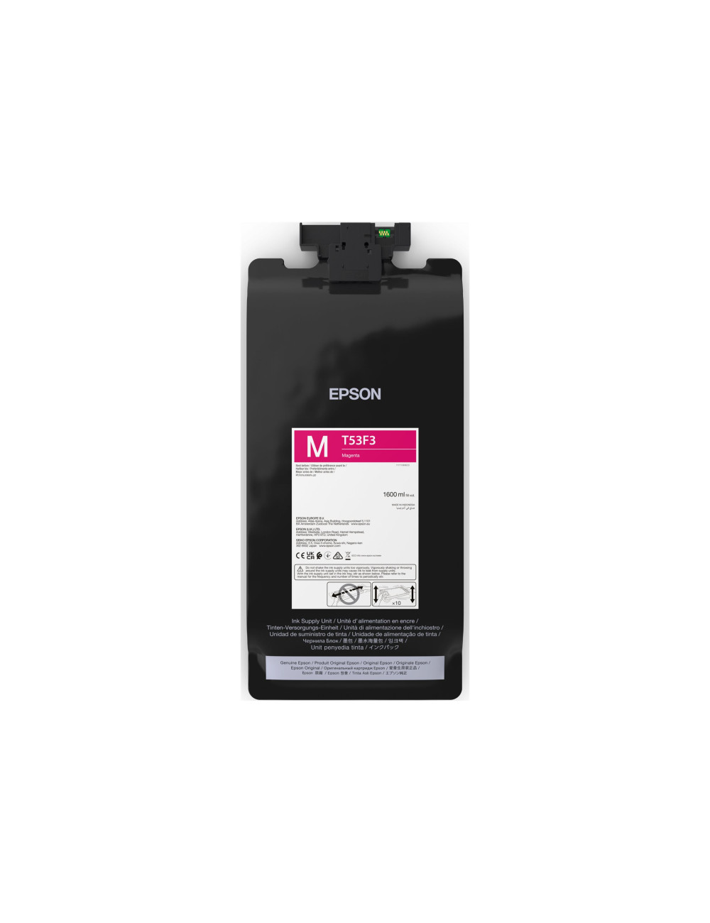 Epson P-Series T53F30N Magenta IIPS Ink 1600ml | Epson C13T53F30N | Epson T53F3 - magenta - original - ink pouch | Epson UltraCh
