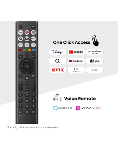 Hisense 4K TV | 85A6Q | 85 | Smart TV | VIDAA | UHD | Black