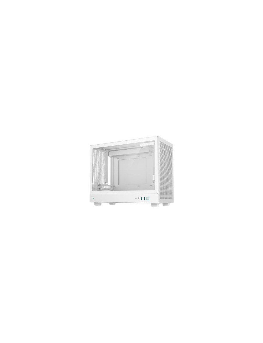 Deepcool Case | CH160 PLUS WH | White | Micro ATX | Power supply included No