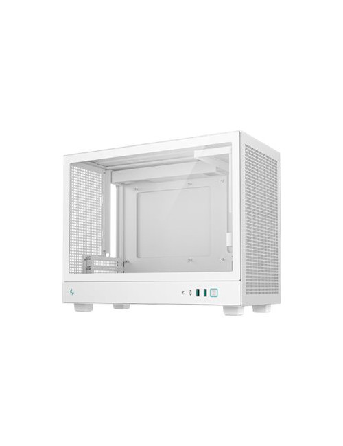 Deepcool Case | CH160 PLUS WH | White | Micro ATX | Power supply included No