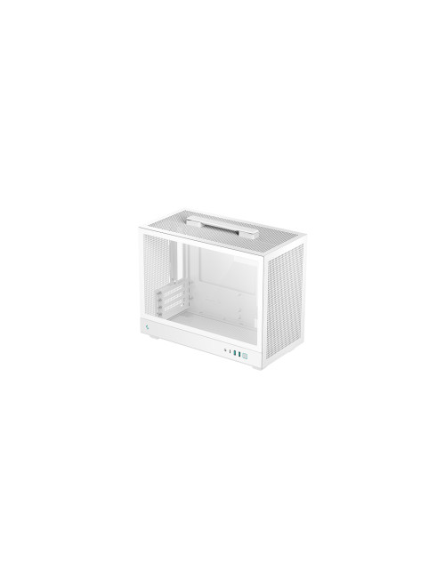 Deepcool Case | CH160 PLUS WH | White | Micro ATX | Power supply included No