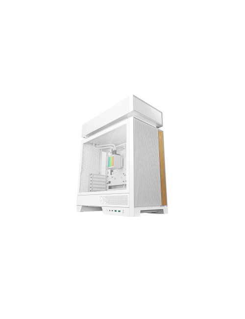 Deepcool Case | CL6600 WH | White | Mid Tower | Power supply included No