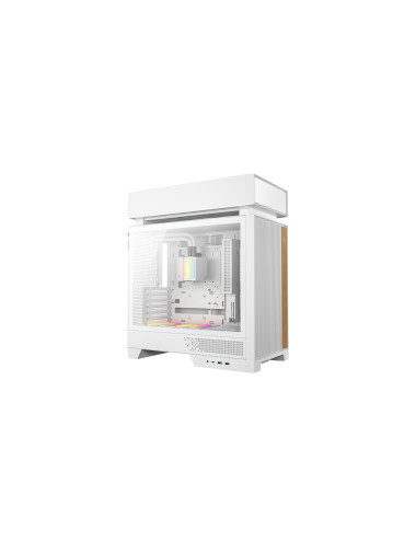 Deepcool Case | CL6600 WH | White | Mid Tower | Power supply included No
