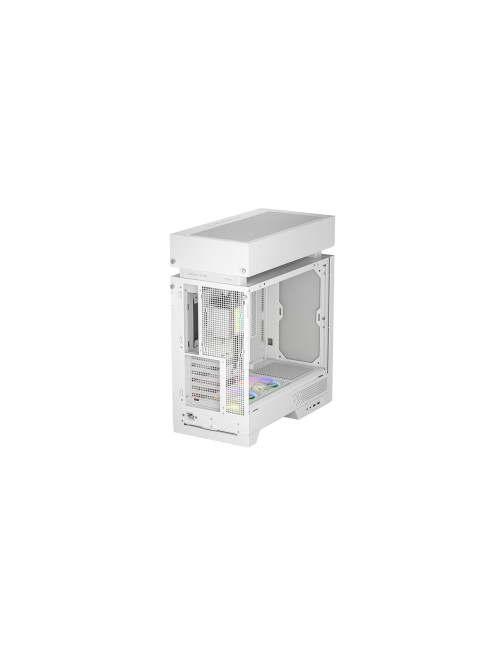 Deepcool Case | CL6600 WH | White | Mid Tower | Power supply included No