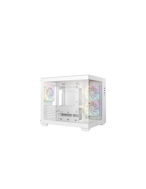 Deepcool Case | CG330 3F WH | White | Micro ATX | Power supply included No