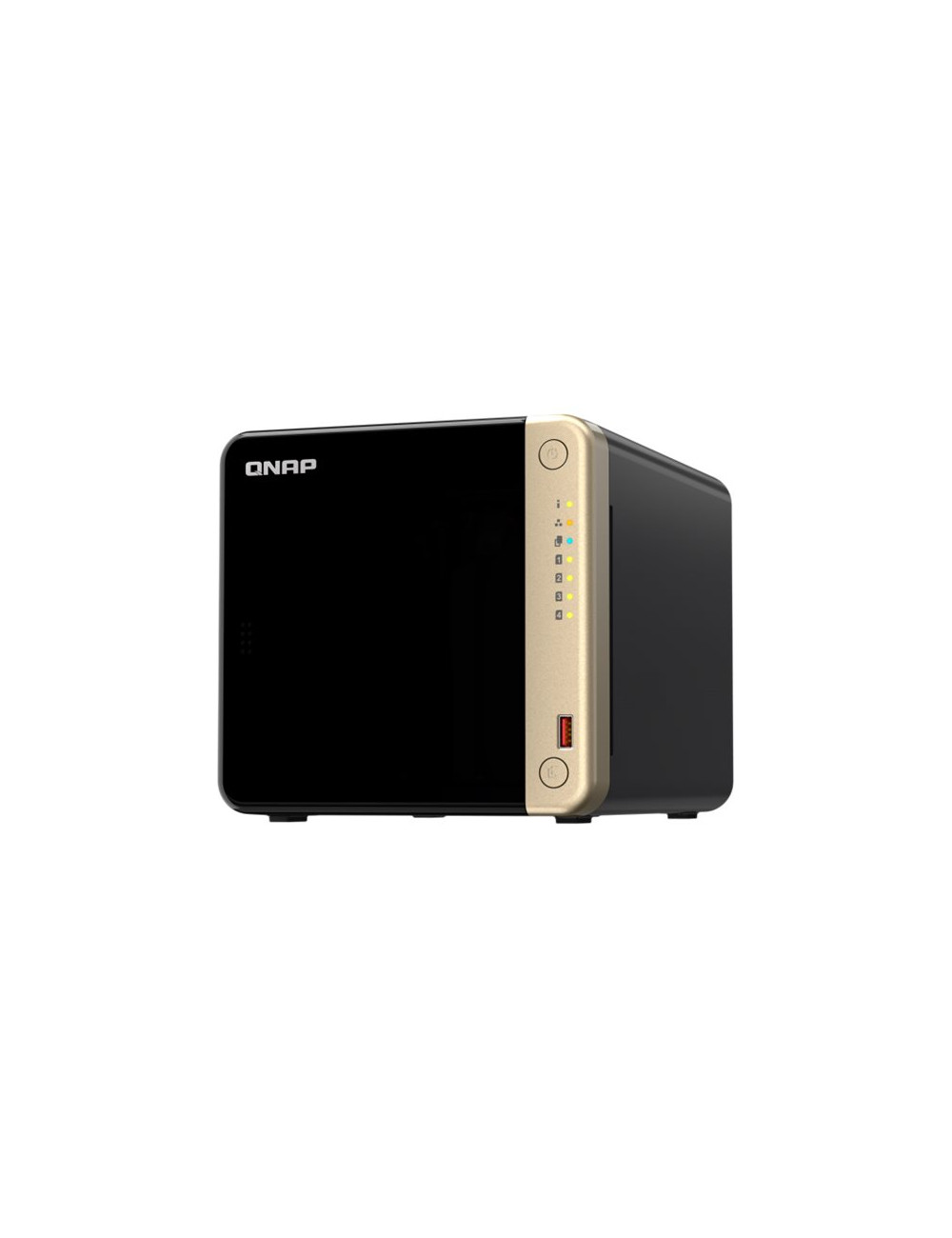 QNAP | 4-Bay desktop NAS | TS-464-8G | Intel Celeron | N5095 4-core | Processor frequency 2.9 GHz | 8 GB