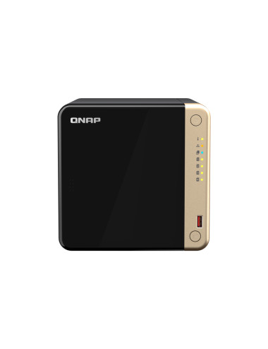 QNAP | 4-Bay desktop NAS | TS-464-8G | Intel Celeron | N5095 4-core | Processor frequency 2.9 GHz | 8 GB
