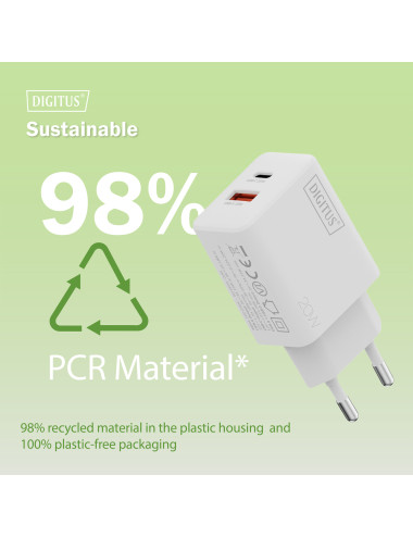 Digitus Battery charger, 20W | DA-10300