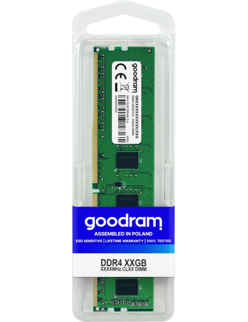 MEMORY DIMM 16GB PC25600 DDR4/GR3200D464L22/16G GOODRAM